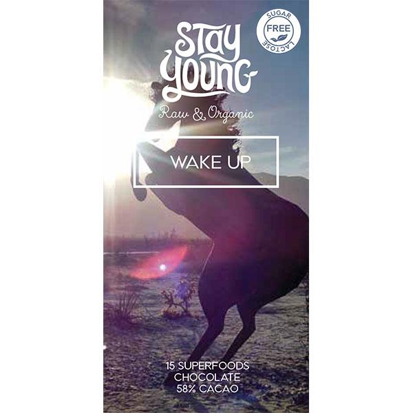 Suhkruvaba tooršokolaad Wake Up 44g